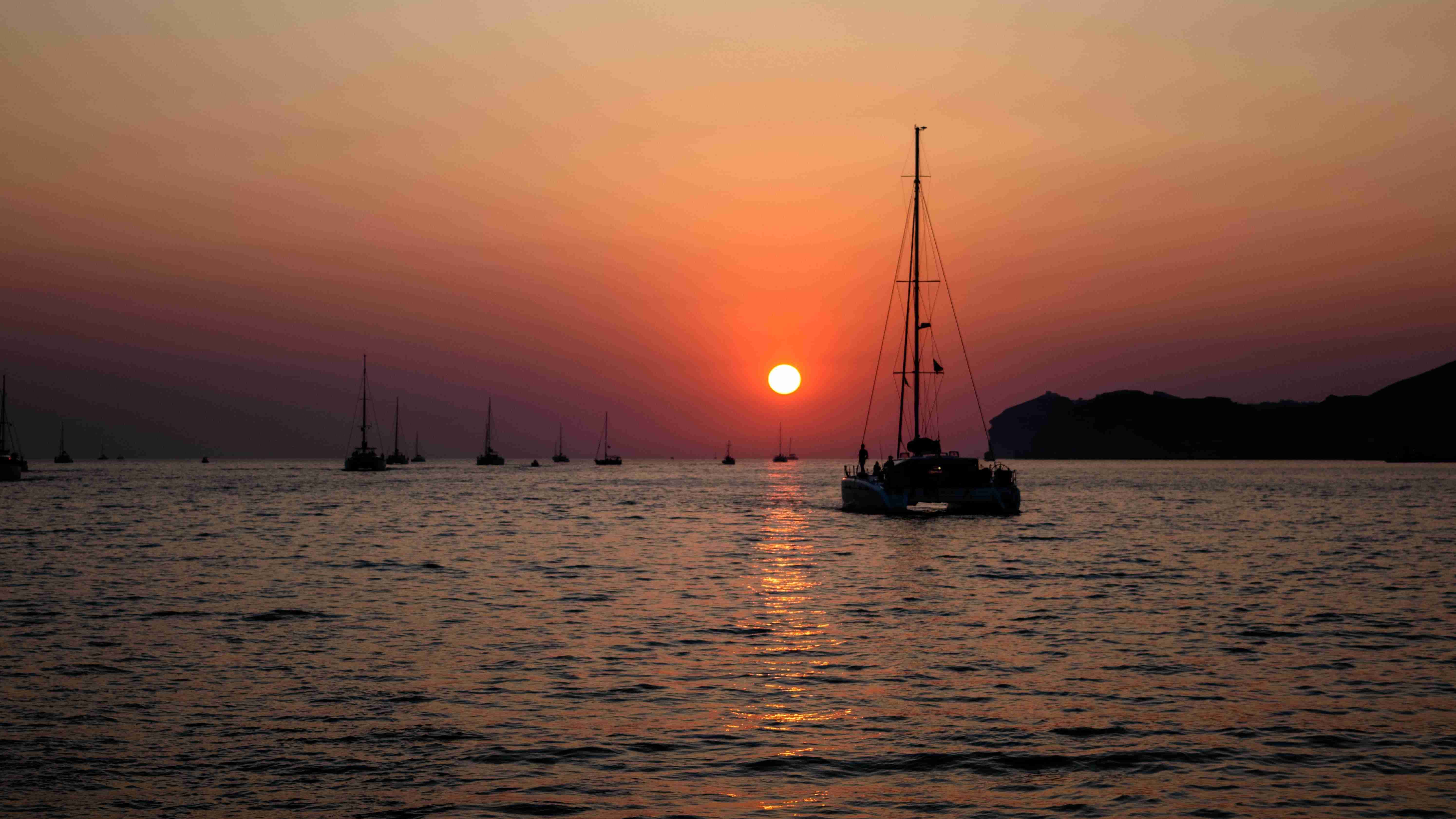 Romantic evening cruise